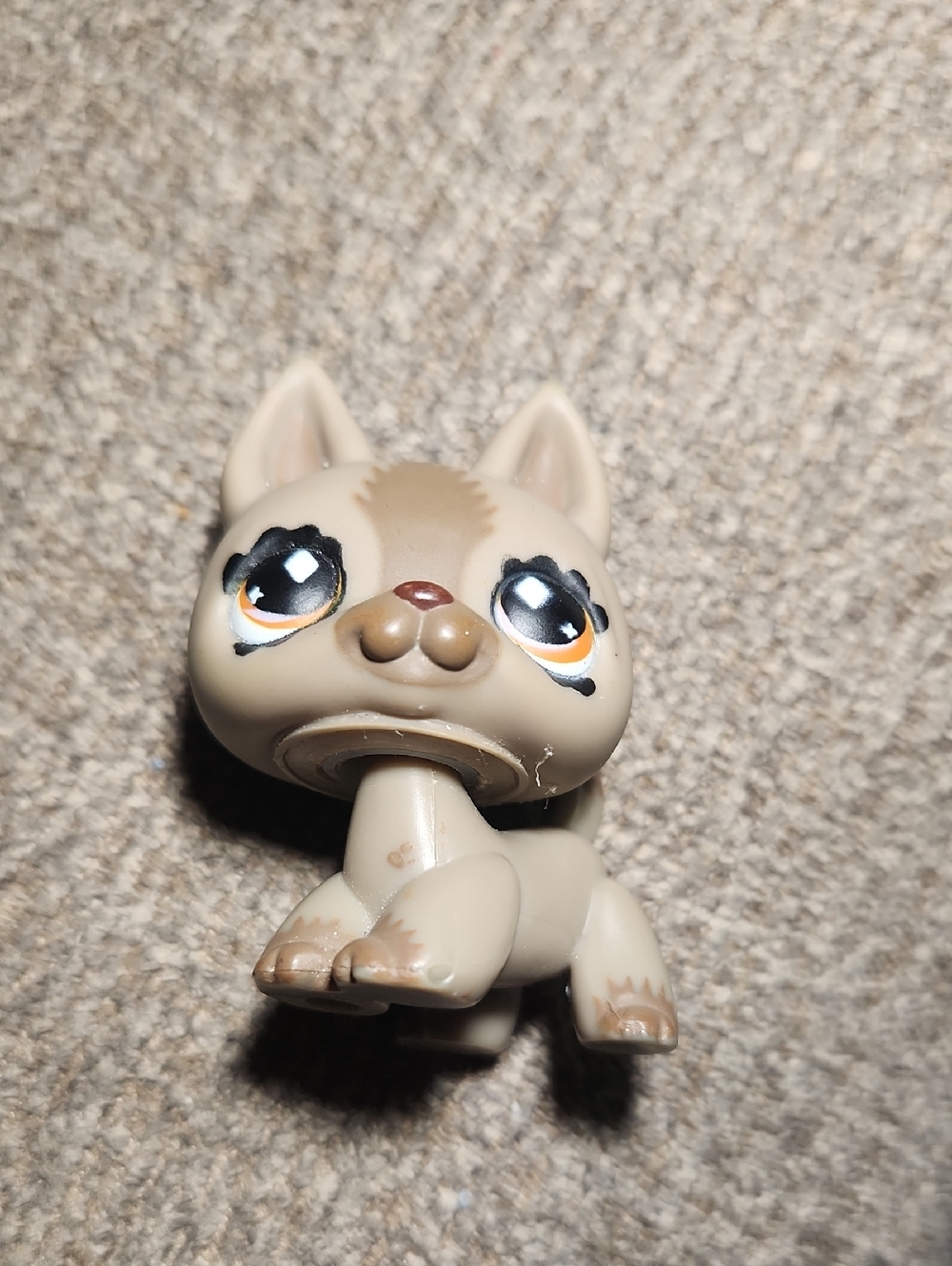 LPS German Shepherd Brown Dog